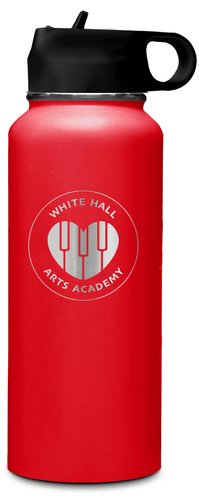 White Hall Arts Academy 32 oz Insulated Sport Bottle